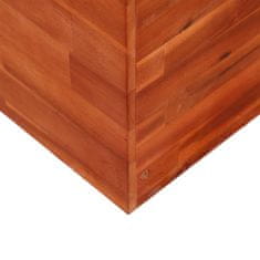 Greatstore Vyvýšený záhon akáciové dřevo 100 x 50 x 50 cm