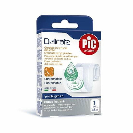 PIC Delicate-Slices, Antibakteriální náplast, 6 cm x 1 m