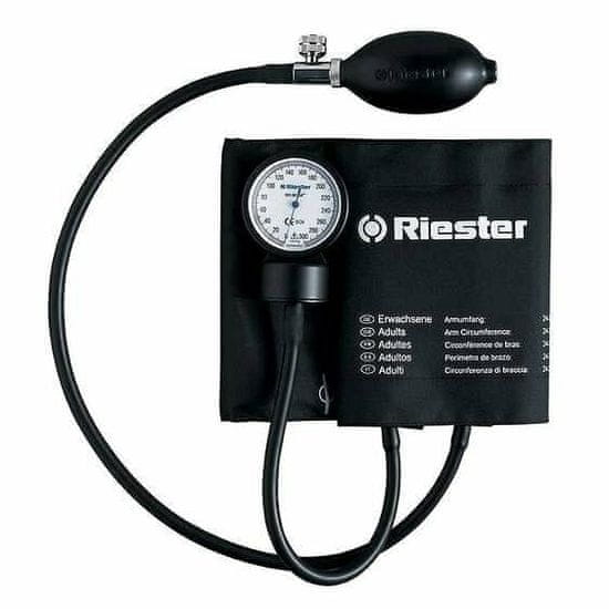 Novama RIESTER EXACTA 1350-102, Lékařský hodinkový tlakoměr se zavinovací manžetou 24 - 32cm