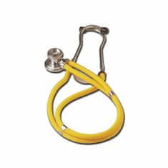 Gima JOTARAP 5v1, Stetoskop pro interní medicínu, dvouhlavňový, dvouhadičkový, žlutý