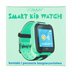 Vitammy SMART KID Inteligentní dětské hodinky, zelené