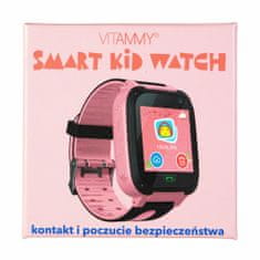 Vitammy SMART KID Inteligentní dětské hodinky, růžové