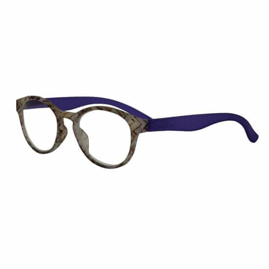 Visiomed France Delhi, dioptrické brýle na čtení, +3, šedá/modrá