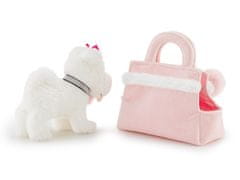 Trudi PETS - Módní taška s mazlíčkem, růžová se srdíčkem, 0m+