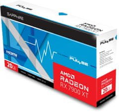 Sapphire Radeon PULSE RX 7900 XT, 20GB GDDR6