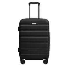 AVANCEA® Cestovní kufr DE2708 Černý S 55x38x25 cm