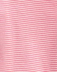 Carter's Set 3dílný polodupačky, tričko dl. rukáv zavinovací, čepice Pink Flower dívka LBB NB/ vel.