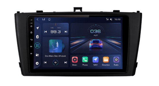 Junsun 2din Autorádio pro Toyota Avensis 2008-2015 Android s GPS navigací, WIFI, USB, Bluetooth, Android rádio Toyota Avensis 2008-2015