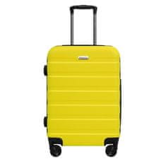 AVANCEA® Cestovní kufr DE2708 žlutý S 55x38x25 cm