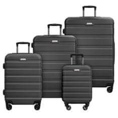 AVANCEA® Sada cestovních kufrů AVANCEA DE2708 Dark grey XSML