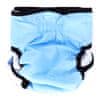 Plenky Pro Psy A Fenky Opakovaně Použitelná Kalhotky Inkontinenční Modrá M