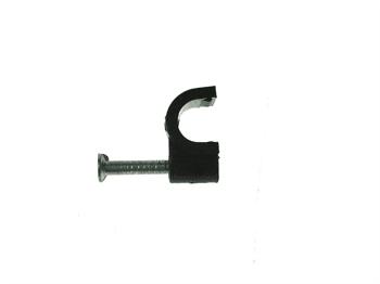 sapro Kabelová příchytka, úchyt kabelu 5 mm KN-5 černá, 100 ks
