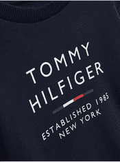 Tommy Hilfiger Tmavě modrá klučičí mikina Tommy Hilfiger 140