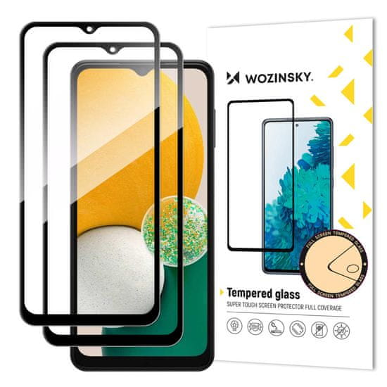 WOZINSKY 2x Wozinsky ochranné tvrzené sklo pro Samsung Galaxy A13 5G - Černá KP15213