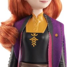 Disney Frozen panenka Anna v černo-oranžových šatech HLW46
