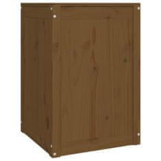 Vidaxl Box na prádlo medově hnědý 44 x 44 x 66 cm masivní borové dřevo