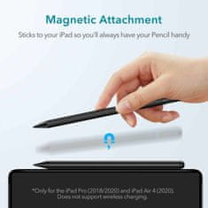 ESR Dotykové/Kapacitní Pero Digital+ Magnetic Stylus Pen iPad Black