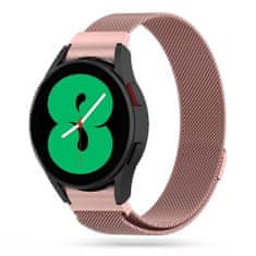 Tech-protect Řemínek Milaneseband ”2” Samsung Galaxy Watch 4 / 5 / 5 Pro / 6 Rose Gold