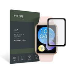 Hofi Hybridní Sklo Hybrid Pro+ Huawei Watch Fit 2 Black