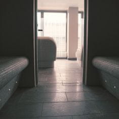 HARVIA Dveře do parní sauny ALU 7x19, šedé, 690x1890 mm, šedý rám