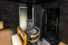 HARVIA Dveře do sauny Legend 8x19, šedé, 790x1890 mm