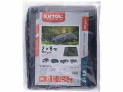Extol Premium Plachta zakrývací PE 200g/m2, 2x8m, extra hrubá
