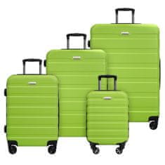 AVANCEA® Sada cestovních kufrů AVANCEA DE2708 Bright green XSML