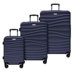 AVANCEA® Sada cestovních kufrů AVANCEA DE33203 Navy blue SML
