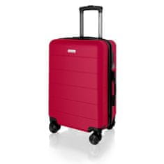 AVANCEA® Cestovní kufr DE2966 tmavě červený S 55x38x25 cm