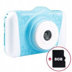 Agfaphoto Digitální fotoaparát AGFA CAM 2 pro dítě / modrou + Paměťová karta