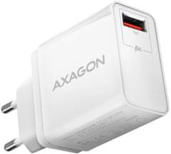 AXAGON ACU-QC19, QUICK nabíječka do sítě, 1x port QC3.0/AFC/FCP/SMART, 19W, bílá