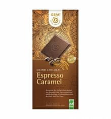 Gepa Bio mléčná čokoláda 38% espresso karamel 100 g