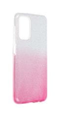 FORCELL Kryt Samsung A13 glitter stříbrno-růžový 71704