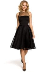 Made of Emotion Dámské společenské šaty Marit M148 černá XL