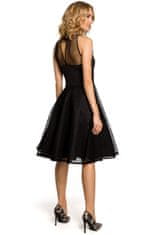 Made of Emotion Dámské společenské šaty Marit M148 černá XL