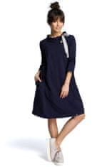 BeWear Dámské mini šaty Willibrord B070 tmavě modrá L