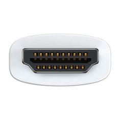 BASEUS Lite adaptér HDMI - VGA / 3.5mm jack / micro USB, bílý