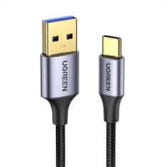 Ugreen US187 kabel USB 3.0 / USB-C 3A 2m, černý