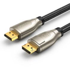 Ugreen DP112 kabel DisplayPort 1.4 2m, šedý