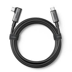 Ugreen US551 Elbow kabel USB-C / USB-C 60W 5m, černý