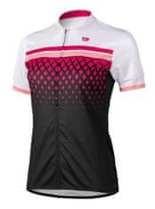 Etape Diamond cyklistický dres bílá-růžová, XL
