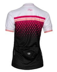 Etape Diamond cyklistický dres bílá-růžová, XL