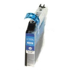 Inksys Brother LC-525XLC - kompatibilní modrá cartridge