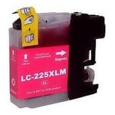 Inksys Brother LC-225XLM - kompatibilní červena cartridge