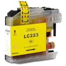 Inksys Brother LC-223Y - kompatibilní žlutá cartridge