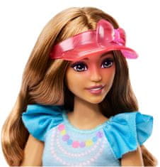 Mattel Barbie Moje První Barbie panenka - Brunetka se zajíčkem HLL18