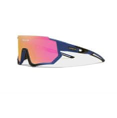 Cyklistické brýle Ls910 Modro - Černá, Sklo Růžové C10
