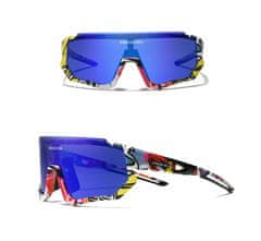 Cyklistické brýle Ls910 Limitovaná Edice, Sklo Modré C02