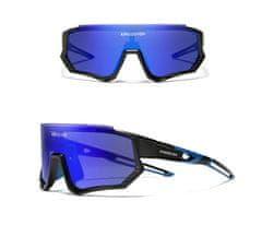 Cyklistické brýle Ls910 Modro - Černá, Sklo Tmavě Modré C11