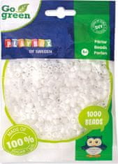 PLAYBOX  Zažehlovací korálky - bílé 1000 ks